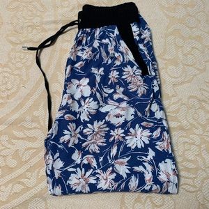 Pimki women floral high waisted pants